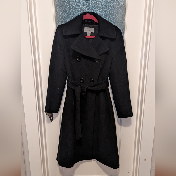 [Ann Taylor] 🖤 Trench Coat - Picture 6 of 7